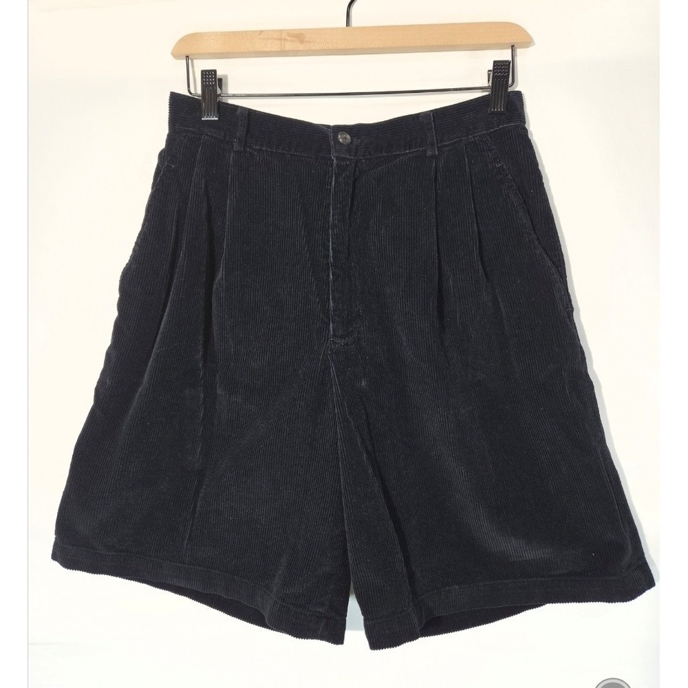 Vintage Ralph Lauren Pleated Trouser Shorts Sz 8 Corduroy Boho Heritage Prep